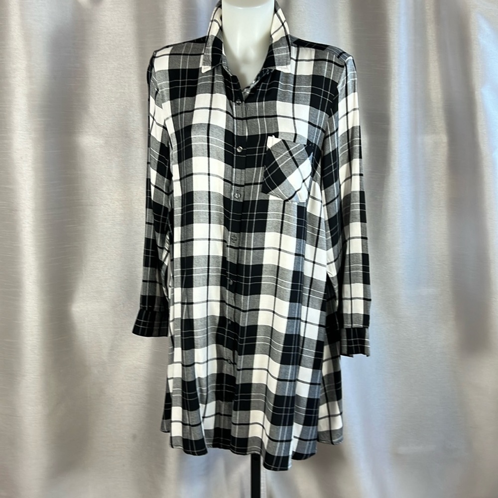 Old Navy plaid tunic